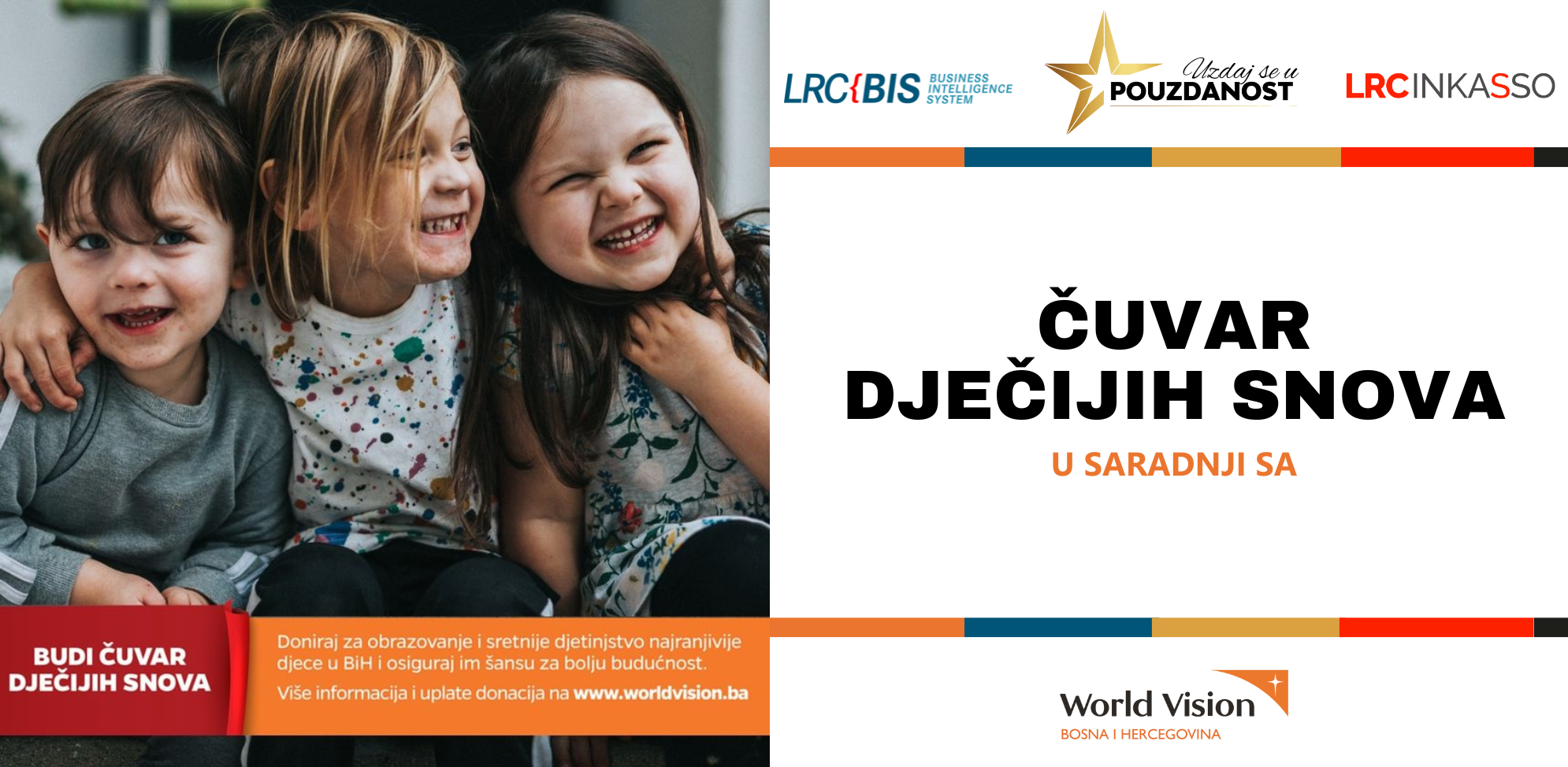 LRC Grupacija radi za dobrobit ranjive djece u BiH